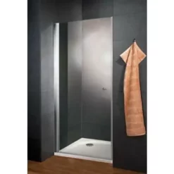 Porte De Douche Pivotante, Verre 5 Mm, Profilé Alu Argenté, YoungLine, Schulte, 80 X 190 Cm 7 Porte De Douche Pivotante, Verre 5 Mm, Profilé Alu Argenté, YoungLine, Schulte, 80 X 190 Cm -SCHULTE Soldes Boutique 1224965 3
