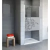Porte De Douche Pivotante, 80 X 192 Cm, Verre 5 Mm Anticalcaire, Profilé Alu Argenté, Style 2.0, Schulte, Softcube -SCHULTE Soldes Boutique 13095884 1