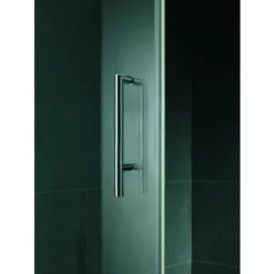 Accès D'angle Arrondi Avec Portes De Douche Coulissantes,verre 6 Mm, 1/4 Cercle, Impériale, Schulte, 80 X 80 X 185 Cm -SCHULTE Soldes Boutique 14168829 3