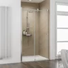 Porte De Douche Coulissante, Verre 8 Mm Anticalaire, Profilé Aspect Chromé, MasterClass, Schulte, 100 X 200 Cm -SCHULTE Soldes Boutique 14168851 1