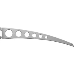 Marquise Auvent De Porte, Schulte Style Plus, Polycarbonate Transparent, Fixations En Inox, Circle, 160 X 90 Cm -SCHULTE Soldes Boutique 17529516 3