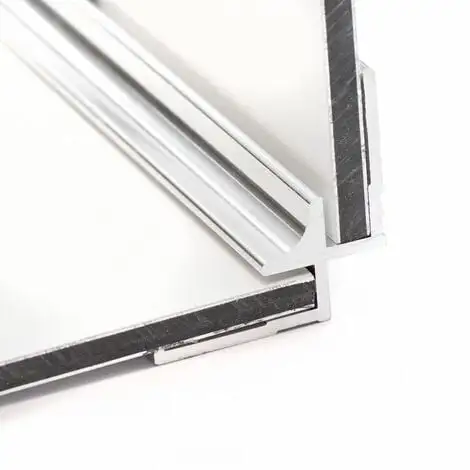 Profilé D'angle Intérieur Pour Panneau Mural De Douche, 210 Cm, DécoDesign, Schulte, Alu-argenté 4 Profilé D'angle Intérieur Pour Panneau Mural De Douche, 210 Cm, DécoDesign, Schulte, Alu-argenté – Image 2