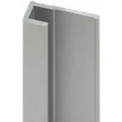 Profilé De Finition Pour Panneau Mural De Douche, 210 Cm, DécoDesign, Schulte, Alu-argenté