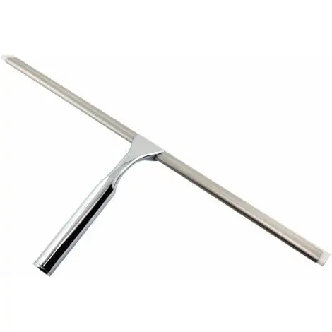 Raclette De Douche En Laiton Chromé XL, 40 Cm, Schulte 3 Raclette De Douche En Laiton Chromé XL, 40 Cm, Schulte