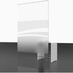 Paroi De Douche à L'italienne, Profilé Aspect Chromé à Clipser, Paroi Fixe Walk In, NewStyle Schulte, Traitement Anticalcaire, Décor Mistral, Verre 5 Mm, 90 X 190 Cm -SCHULTE Soldes Boutique 20153627 4