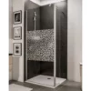 Paroi De Douche à L'italienne Avec Retour Pivotant, Profilé Aspect Chromé à Clipser, Paroi Fixe Walk In Style Industriel, NewStyle Schulte, Traitement Anticalcaire, Décor Galets Chromés, Verre 5 Mm, 90 X 30 X 190 Cm 2 Paroi De Douche à L'italienne Avec Retour Pivotant, Profilé Aspect Chromé à Clipser, Paroi Fixe Walk In Style Industriel, NewStyle Schulte, Traitement Anticalcaire, Décor Galets Chromés, Verre 5 Mm, 90 X 30 X 190 Cm -SCHULTE Soldes Boutique 20153672 1