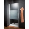 Porte De Douche Pivotante 80 X 190 Cm, Verre 6 Mm Anticalcaire, Décor Dépoli Light, Profilé Aspect Chromé, Style, Schulte 2 Porte De Douche Pivotante 80 X 190 Cm, Verre 6 Mm Anticalcaire, Décor Dépoli Light, Profilé Aspect Chromé, Style, Schulte -SCHULTE Soldes Boutique 2374871 1