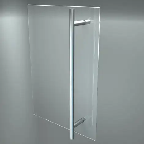 Porte De Douche Pivotante 80 X 190 Cm, Verre 6 Mm Anticalcaire, Décor Dépoli Light, Profilé Aspect Chromé, Style, Schulte 6 Porte De Douche Pivotante 80 X 190 Cm, Verre 6 Mm Anticalcaire, Décor Dépoli Light, Profilé Aspect Chromé, Style, Schulte – Image 4