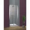 Portes De Douche Battantes, Verre 5 Mm Anticalcaire, Profilé Aspect Chromé, Style, Schulte, 80 X 190 Cm -SCHULTE Soldes Boutique 2374875 1
