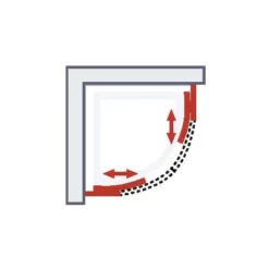 Cabine De Douche Intégrale Arrondie Rhodos, 85 X 85 X 225 Cm, Verre De Sécurité Transparent 4 Mm, Face Arrière Noir, Profilés Alu Nature, Portes Coulissantes, Cabine De Douche Complète Schulte 7 Cabine De Douche Intégrale Arrondie Rhodos, 85 X 85 X 225 Cm, Verre De Sécurité Transparent 4 Mm, Face Arrière Noir, Profilés Alu Nature, Portes Coulissantes, Cabine De Douche Complète Schulte -SCHULTE Soldes Boutique 23765583 3