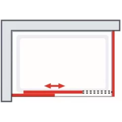 Cabine De Douche Intégrale 120 X 80 Cm, Cabine De Douche Complète Hydromassante, Porte Coulissante, Jets De Massage, Couleur Noire-gris, Korsika, Schulte -SCHULTE Soldes Boutique 23817686 5