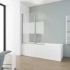 Pare-baignoire Rabattable 100 X 130 Cm, Paroi De Baignoire 2 Volets Schulte, écran De Baignoire Pivotant Komfort, Décor Décent, Profilé Alu Argenté 1 Pare-baignoire Rabattable 100 X 130 Cm, Paroi De Baignoire 2 Volets Schulte, écran De Baignoire Pivotant Komfort, Décor Décent, Profilé Alu Argenté -SCHULTE Soldes Boutique 24752466 1