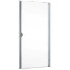 Porte De Douche Pivotante, 90 X 180 Cm, Verre Transparent 5 Mm, Schulte Sunny, Profilé Alu-argenté -SCHULTE Soldes Boutique 24752474 3
