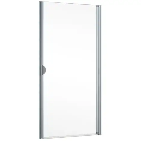 Porte De Douche Pivotante, 80 X 180 Cm, Verre Transparent 5 Mm, Schulte Sunny, Profilé Alu-argenté 5 Porte De Douche Pivotante, 80 X 180 Cm, Verre Transparent 5 Mm, Schulte Sunny, Profilé Alu-argenté – Image 3