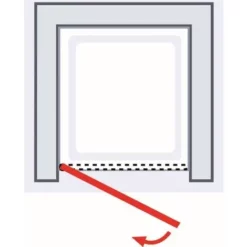 Porte De Douche Pivotante, 80 X 180 Cm, Verre Transparent 5 Mm, Schulte Sunny, Profilé Alu-argenté 11 Porte De Douche Pivotante, 80 X 180 Cm, Verre Transparent 5 Mm, Schulte Sunny, Profilé Alu-argenté -SCHULTE Soldes Boutique 24752488 5