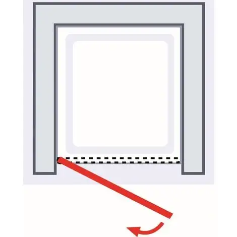 Porte De Douche Pivotante, 80 X 180 Cm, Verre Transparent 5 Mm, Schulte Sunny, Profilé Alu-argenté 7 Porte De Douche Pivotante, 80 X 180 Cm, Verre Transparent 5 Mm, Schulte Sunny, Profilé Alu-argenté – Image 5