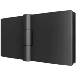 Porte De Douche Pivotante-pliante, Verre 5 Mm Transparent Anticalcaire, Profié Noir, Style Industriel, Schulte, 80 X 190 Cm -SCHULTE Soldes Boutique 26889678 3