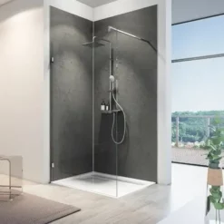 Panneau Mural Ardoise, Revêtement Pour Douche Et Salle De Bains, DécoDesign SOFTTOUCH, Schulte, 100 X 210 Cm