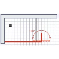 Paroi De Douche à L'italienne Avec Retour Pivotant, Profilé Aspect Chromé à Clipser, Paroi Fixe Walk In Style Industriel, NewStyle Schulte, Traitement Anticalcaire, Décor Cercles, Verre 5 Mm, 90 X 30 X 190 Cm 11 Paroi De Douche à L'italienne Avec Retour Pivotant, Profilé Aspect Chromé à Clipser, Paroi Fixe Walk In Style Industriel, NewStyle Schulte, Traitement Anticalcaire, Décor Cercles, Verre 5 Mm, 90 X 30 X 190 Cm -SCHULTE Soldes Boutique 28418023 5