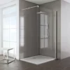 Paroi De Douche à L'italienne, Walk In Schulte, Espace 8 T, Verre 8 Mm, Profilé Aspect Chromé, 80 X 200 Cm -SCHULTE Soldes Boutique 28854593 1