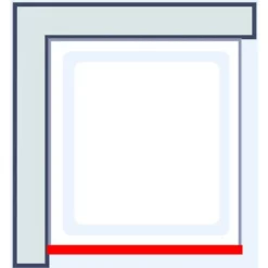 Paroi De Douche à L'italienne, Verre 6 Mm, Paroi Fixe Walk In Free Schulte, Décor Liane, 120 X 200 Cm, Traitement Anticalcaire -SCHULTE Soldes Boutique 28854669 4