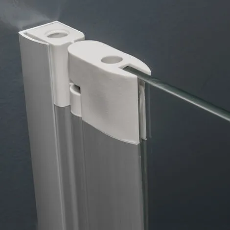 Pare-baignoire Rabattable, Verre 5 Mm, Paroi De Baignoire 2 Volets, écran De Baignoire Pivotant Schulte, 90 X 140 Cm, Verre Transparent , Profilé Alu Argenté 4 Pare-baignoire Rabattable, Verre 5 Mm, Paroi De Baignoire 2 Volets, écran De Baignoire Pivotant Schulte, 90 X 140 Cm, Verre Transparent , Profilé Alu Argenté – Image 2