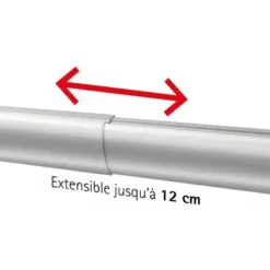 Porte De Douche Pivotante Extensible, Verre 5 Mm, Vita, Schulte, 70-80 Cm, Profilé Aspect Chromé, Verre Transparent -SCHULTE Soldes Boutique 3303068 3