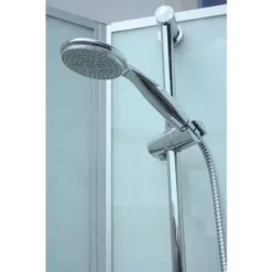 Cabine De Douche Intégrale Avec Porte Coulissante, Verre 5 Mm, Cabine De Douche Complète Ibiza, Schulte, 90 X 90 Cm, Arrondie -SCHULTE Soldes Boutique 3368887 4