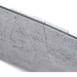 Profilé De Jonction Invisible Pour Panneau Muraux De Douche, 209 Cm, DécoDesign, Schulte, Alu Argenté