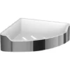 SCHULTE Tablette De Douche Murale, étagère D'angle Salle De Bains, 29,3 X 22 X 6,5 Cm, Inox Chromé -SCHULTE Soldes Boutique 42696879 1