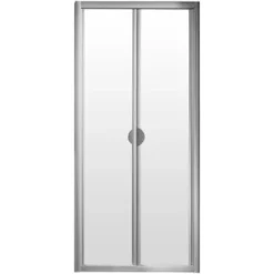 Porte De Douche Pliante, Verre Transparent, Phoenix II, Schulte, Profilé Alu Nature, Verre 3mm, 70 X 185 Cm -SCHULTE Soldes Boutique 4324339 3