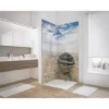 Lot De 2 Panneaux Muraux 90 X 210 Cm, Revêtement Pour Douche Et Salle De Bains, DécoDesign PHOTO, Schulte, Bateau En Angle -SCHULTE Soldes Boutique 4336320 1