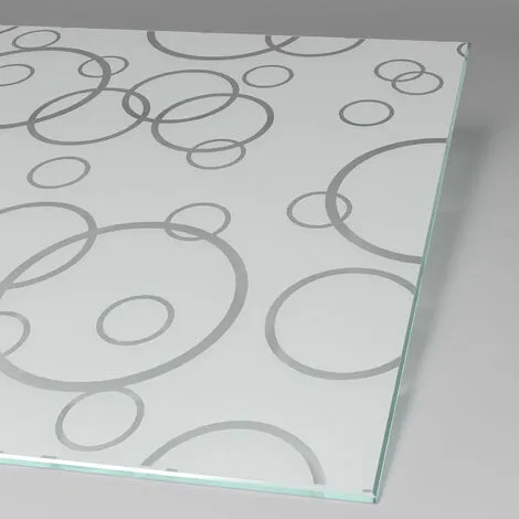 Paroi De Douche à L'italienne Avec Retour Pivotant, Paroi Fixe Walk In Décor Cercles, Profilé Aspect Chromé, Style 2.0, Schulte, 90 X 30 X 190 Cm, Verre 5 Mm Anticalcaire 5 Paroi De Douche à L'italienne Avec Retour Pivotant, Paroi Fixe Walk In Décor Cercles, Profilé Aspect Chromé, Style 2.0, Schulte, 90 X 30 X 190 Cm, Verre 5 Mm Anticalcaire – Image 3