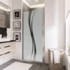 Porte De Douche Pivotante, Profilé Aspect Chromé, Style 2.0, Schulte, Verre 5 Mm Anticalcaire, Décor Liane, 80 X 192 Cm 1 Porte De Douche Pivotante, Profilé Aspect Chromé, Style 2.0, Schulte, Verre 5 Mm Anticalcaire, Décor Liane, 80 X 192 Cm -SCHULTE Soldes Boutique 4521625 1
