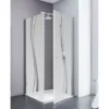 Porte De Douche Pivotante + Paroi De Retour Fixe, Verre 5 Mm Anticalcaire, Profilé Aspect Chromé, Style 2.0, Schulte, Liane, 80 X 80 X 193 Cm -SCHULTE Soldes Boutique 4593711 1