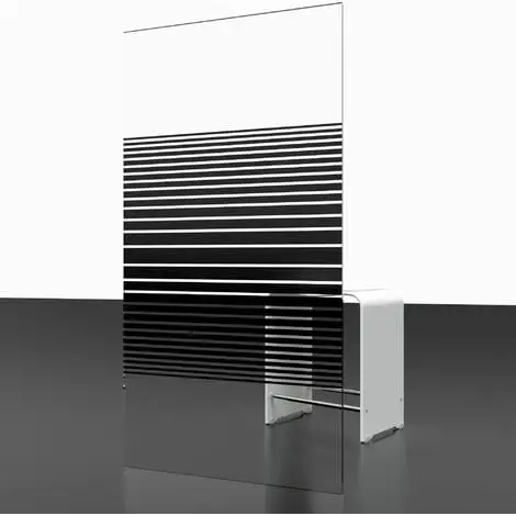 Pare-baignoire Rabattable, Verre 5 Mm, Paroi De Baignoire Schulte, écran De Baignoire Pivotant, Profilé Noir, Sérigraphié Rayures, 1 Volet 70 X 130 Cm 6 Pare-baignoire Rabattable, Verre 5 Mm, Paroi De Baignoire Schulte, écran De Baignoire Pivotant, Profilé Noir, Sérigraphié Rayures, 1 Volet 70 X 130 Cm – Image 4