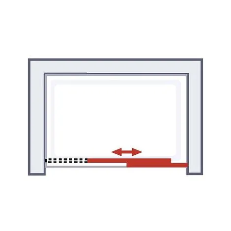 Porte De Douche Coulissante, Verre 8 Mm Anticalcaire, Profilé Aspect Chromé, Manhattan, Schulte, 120 X 200 Cm, Ouverture Vers La Droite 4 Porte De Douche Coulissante, Verre 8 Mm Anticalcaire, Profilé Aspect Chromé, Manhattan, Schulte, 120 X 200 Cm, Ouverture Vers La Droite – Image 2