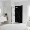 Panneau Mural Marbre De Carrare Noir, Revêtement Pour Douche Et Salle De Bains, DécoDesign SOFTTOUCH, Schulte, 100 X 210 Cm -SCHULTE Soldes Boutique 50765919 1