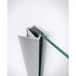 Paroi De Douche à L'italienne, Paroi Fixe Walk In, NewStyle Schulte, Traitement Anticalcaire,profilé Aspect Chromé à Clipser, Décor Liane, Verre 6 Mm, 90 X 190 Cm -SCHULTE Soldes Boutique 51435463 3