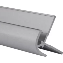Profilé D'angle Extérieur Pour Panneau Mural De Douche, 255 Cm, DécoDesign, Schulte, Alu-argenté
