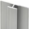 Profilé De Jonction Pour Panneau Mural De Douche, 255 Cm, DécoDesign, Schulte, Alu-argenté -SCHULTE Soldes Boutique 53304041 1