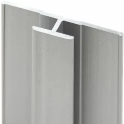 Profilé De Jonction Pour Panneau Mural De Douche, 255 Cm, DécoDesign, Schulte, Alu-argenté