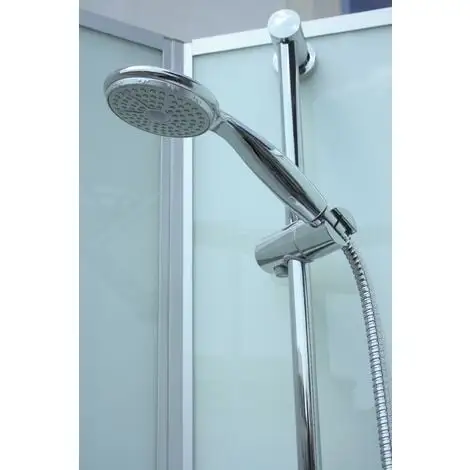 Cabine De Douche Intégrale, 90 X 90 Cm, Cabine De Douche Complète Schulte Avec Porte Coulissante, Parois Fixes, Receveur, Panneaux Muraux Et Robinetterie, Veronna 6 Cabine De Douche Intégrale, 90 X 90 Cm, Cabine De Douche Complète Schulte Avec Porte Coulissante, Parois Fixes, Receveur, Panneaux Muraux Et Robinetterie, Veronna – Image 4