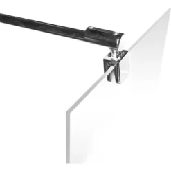 Barre De Stabilisation Chromée Recoupable, Schulte, Pour Verre 5 - 8 Mm, E100320-41