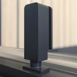 Porte De Douche Pivotante, Verre 6 Mm Transparent, Profilé Noir, Trend 2.0 Schulte, 80 X 200 Cm -SCHULTE Soldes Boutique 65004503 5