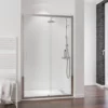 Porte De Douche Coulissante, Verre 6 Mm, Profilé Aspect Chromé, Impériale, Schulte, 120 X 200 Cm -SCHULTE Soldes Boutique 7006575 1