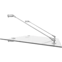 SCHULTE Auvent Marquise De Porte, 140 X 90 Cm, Davita, Verre Véritable 12 Mm, Fixations Inox -SCHULTE Soldes Boutique 7318347 5